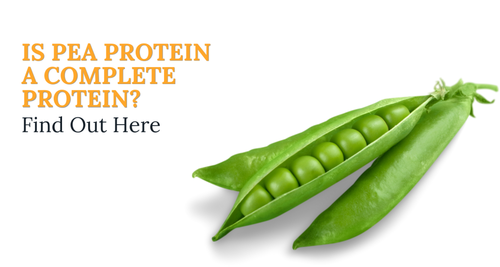 is pea protein a complete protein