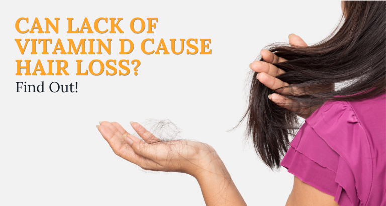 can lack of vitamin D cause hair loss